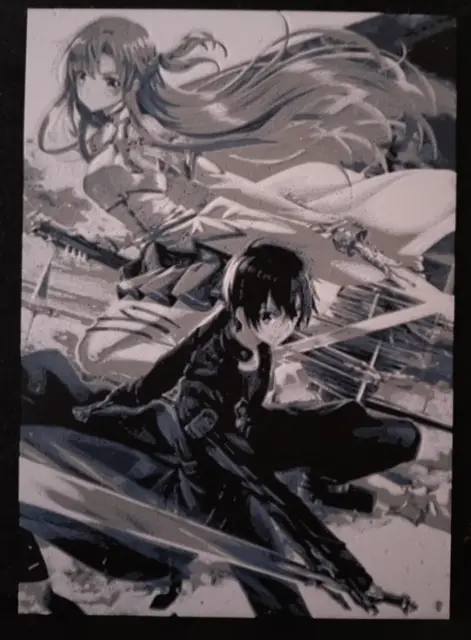 Sword Art Online Kirito and Asuna (HueForge)