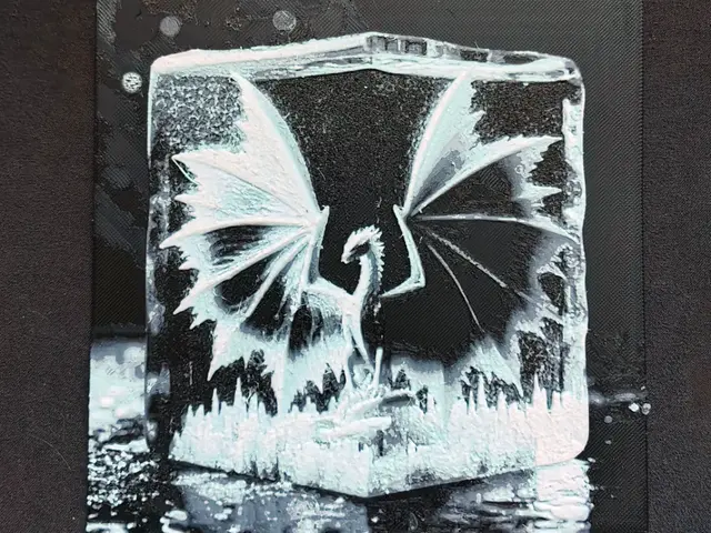HueForge model: Frozen dragon HueForge by fD.667