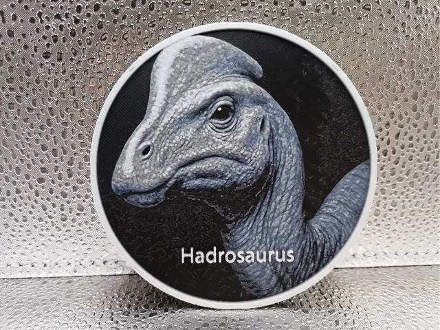 HueForge model: Hadrosaurus Coaster – Hueforge by Borishotch Industries