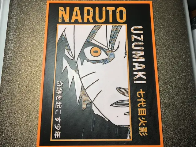 HueForge model: HueForge – Naruto Uzumaki by Raiz_maker