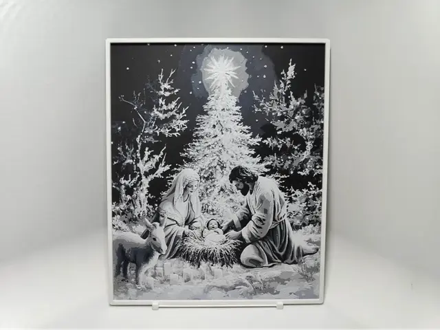 HueForge model: Nativity - Hueforge by BeaN