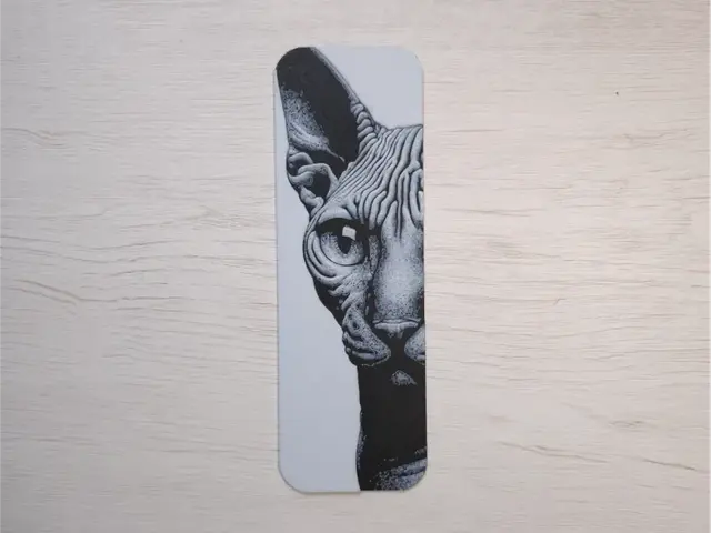 HueForge model: Cat Sphynx Bookmark by Atrus Design