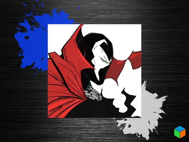 HueForge model: Spawn Lands on the Print Bed — Comic Book Month by 3D Prints By Vic