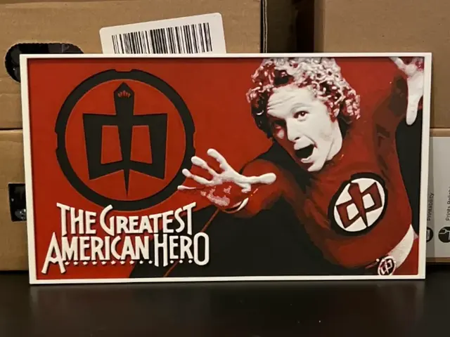 HueForge model: The Greatest American Hero Hueforge by Estiv