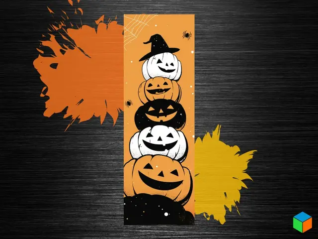 HueForge model: 🎃Pumpkin Stack 🎃 by 3D Prints By Vic