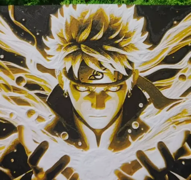 HueForge model: Power of uzumaki by Garuda3D