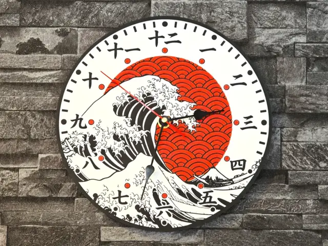 Hueforge Motorized Clock Japan Kanagawa