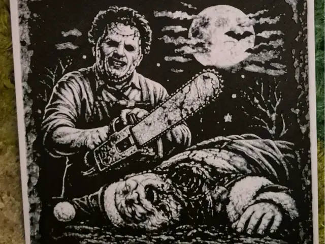 HueForge model: leatherface santa hueforge by Buntsta
