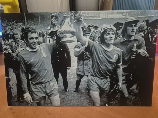 HueForge model: callaghan,keegan,clemence FA cup1974 hueforge by Buntsta