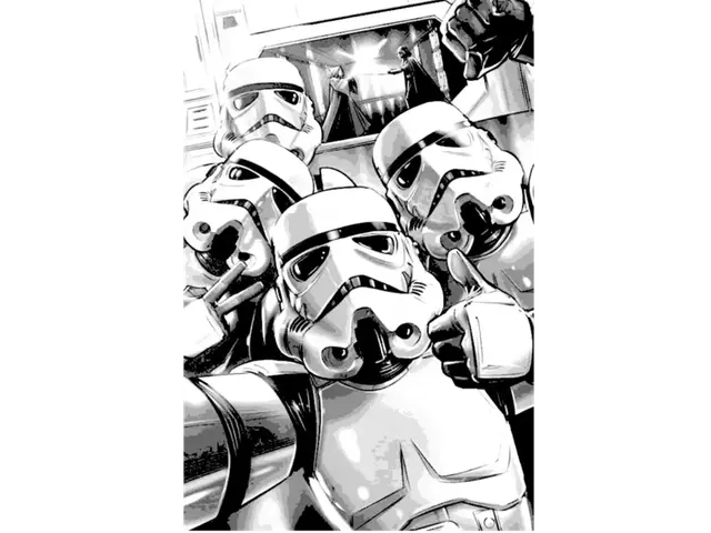 HueForge model: Stormtrooper Thumbs Up - Hueforge by HueFoundry