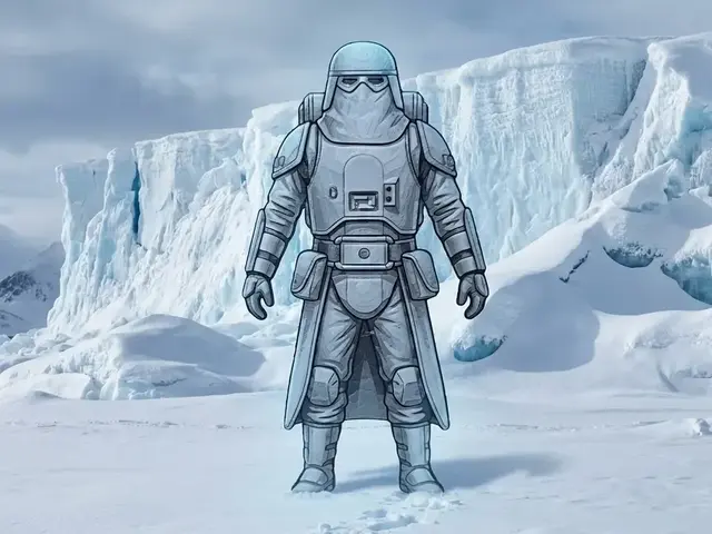 HueForge model: Star Wars Snowtrooper Cutout by LED