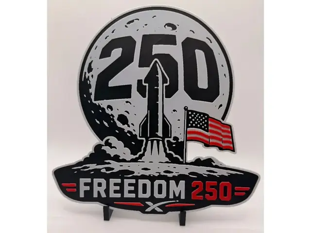 HueForge model: Freedom 250 Rocket HueForge Print by Thadius