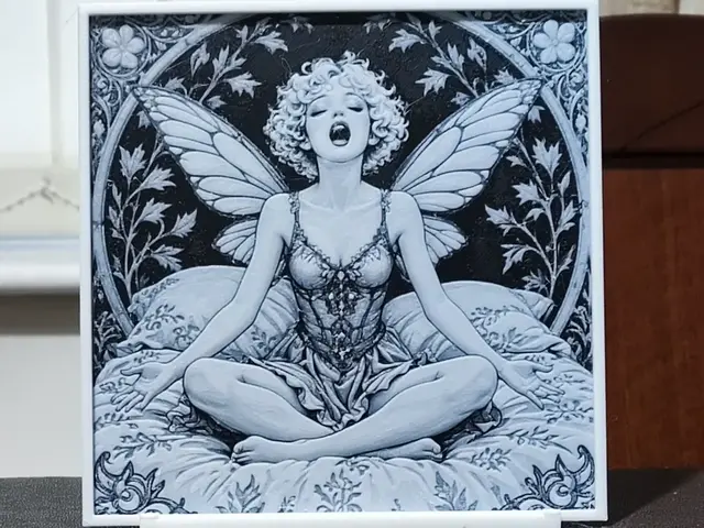 HueForge model: The Tired Fairy - HueForge 2 Color by BoDad