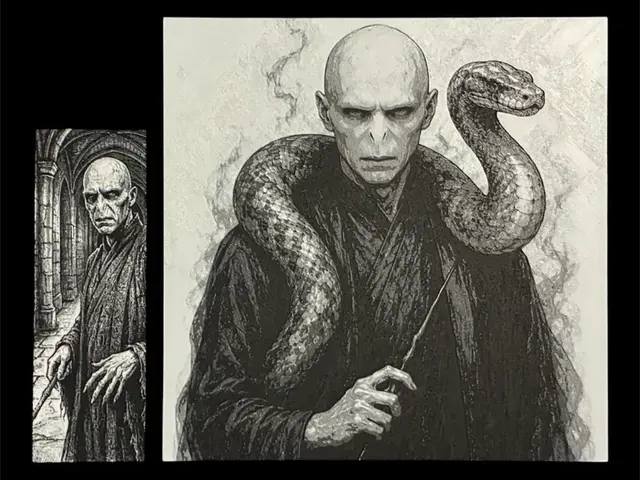 Voldemort Bookmark – The Dark Lord