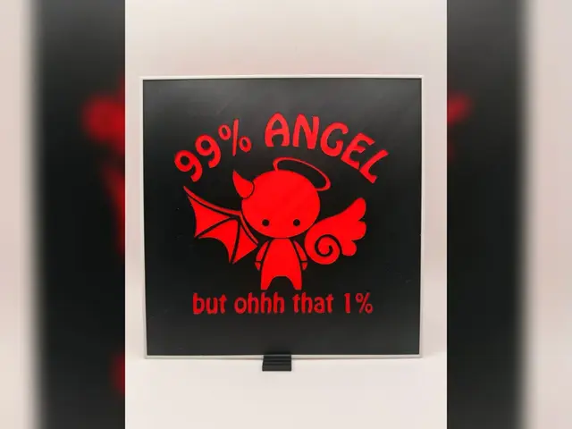 HueForge model: 99% Angel HueForge Print by Thadius