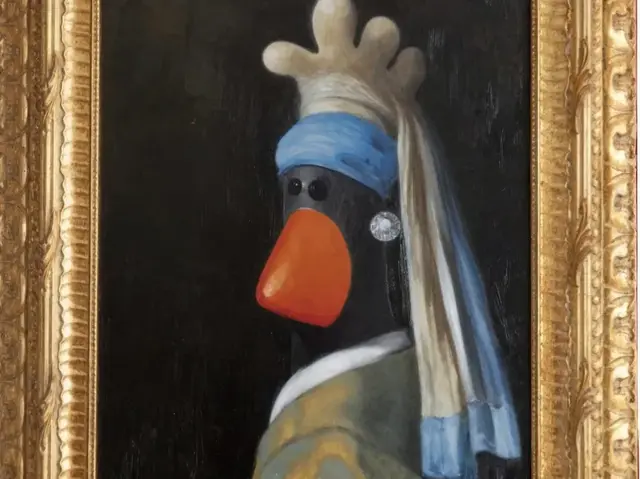 HueForge model: Feathers Mcgraw Lady with the Pearl Earring by S0und_Lab
