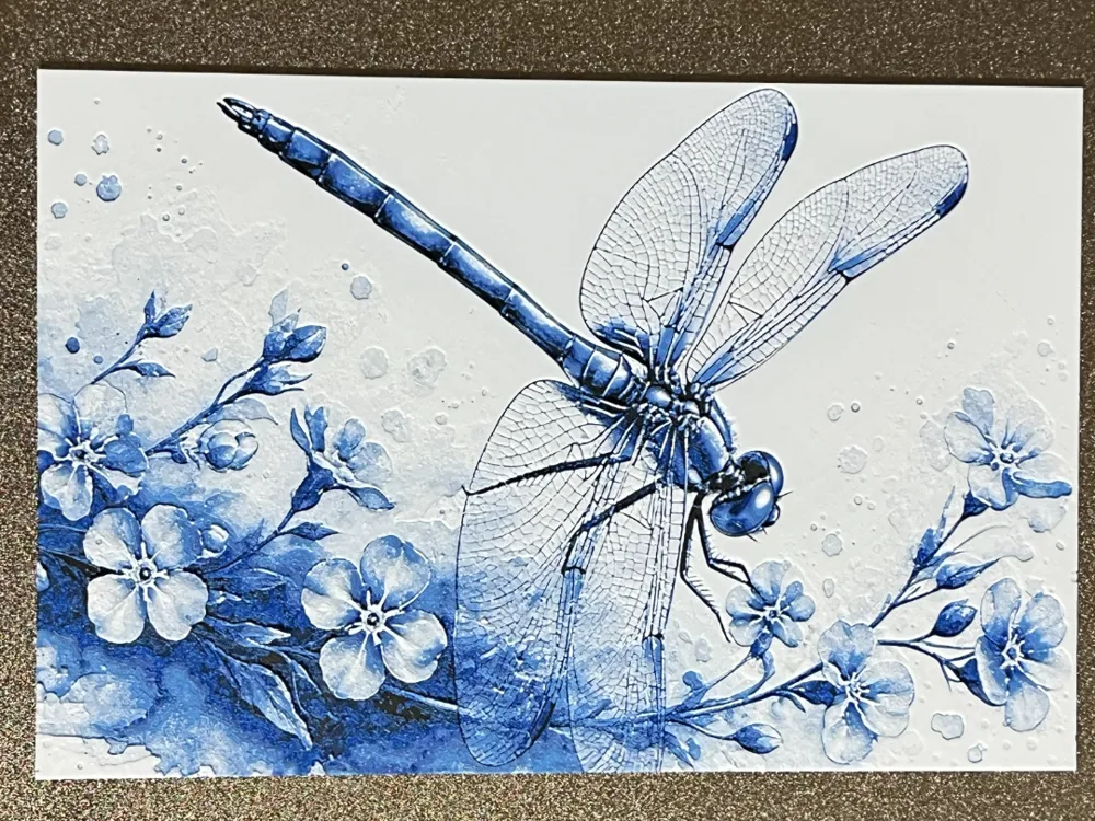 Dragonfly Nature Hueforge by FantasyZ HueForge model: Dragonfly Nature Hueforge by FantasyZ