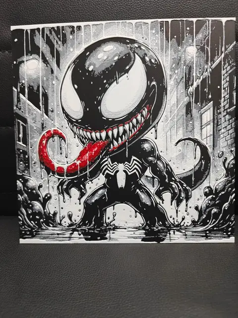 HueForge model: Chibi Venom by TheHueforgeLady