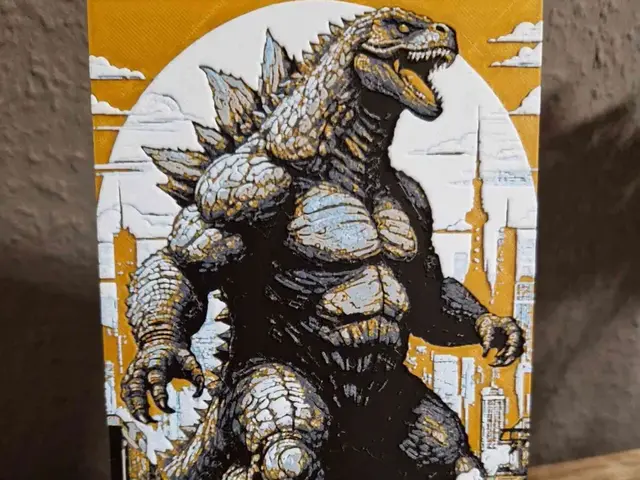 HueForge model: Hueforge - Godzilla by Schuettdesign