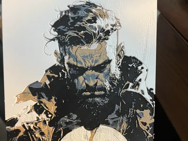 HueForge model: Punisher Hueforge by Advancedtechworldwide