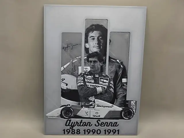 HueForge model: Ayrton Senna - HueForge by keko