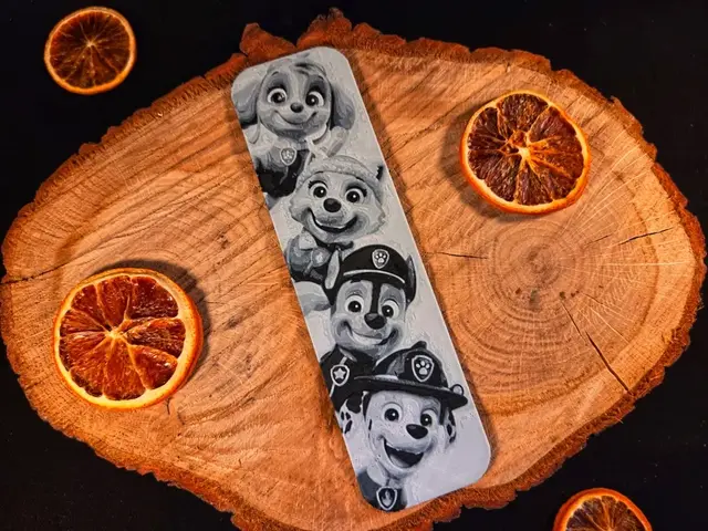 HueForge model: Paw Patrol bookmark - hueforge by EternalDesigns3D