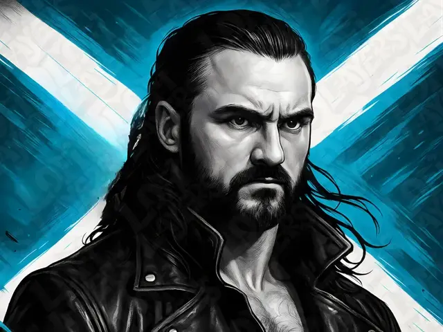 HueForge model: Drew McIntyre Hueforge by LoFi Layers