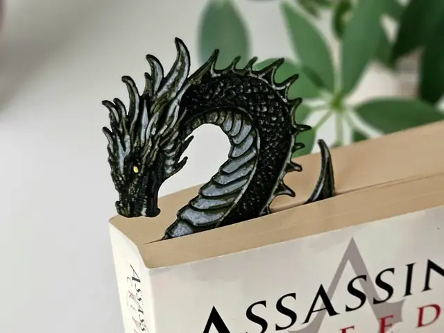 HueForge model: Forest Wyvern - Dragon Bookmark by C3D