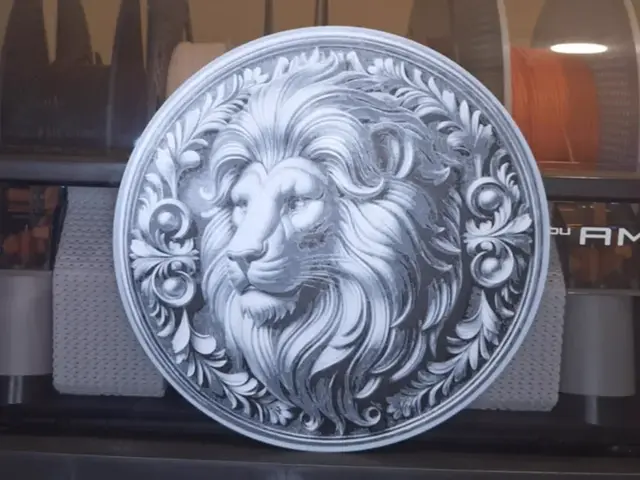 HueForge model: Leo - Zodiac sign - Hueforge - 2 colours by 3dGlow