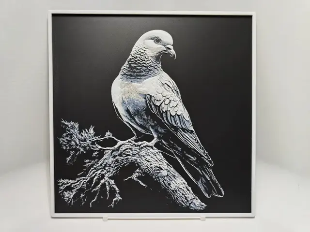 HueForge model: Pigeon - Hueforge by BeaN