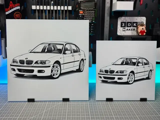 BMW E46 Facelift - Hueforge - 3 Colors