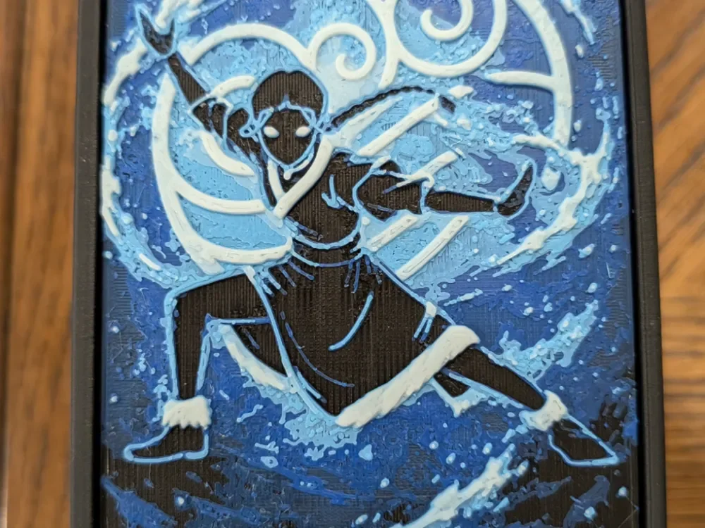 Avatar Deckboxes by CommandersVault HueForge model: Avatar Deckboxes by CommandersVault