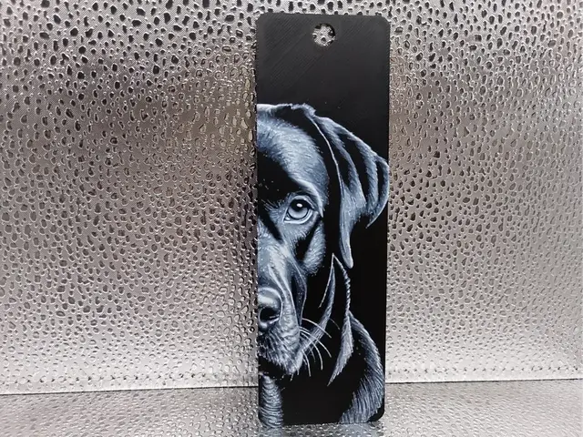 HueForge model: Labrador Bookmark hueforge by Borishotch Industries
