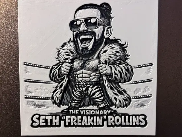 HueForge model: Seth freakin Rollins Hueforge by Reeftank&more