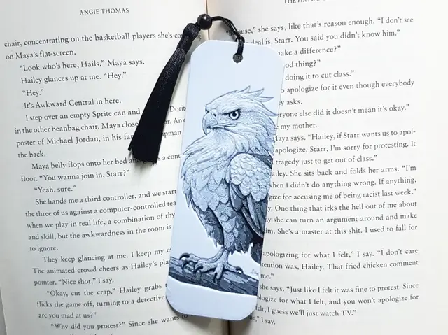HueForge model: Bookmark, Eagle, Hueforge by Dame Jo