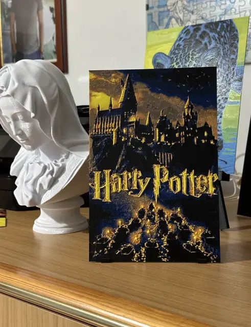 HueForge model: Harry Potter Hogwarts HueForge by enricoRE