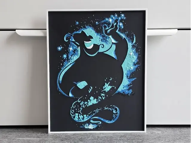 HueForge model: Disney Genie Hueforge by RIVY3Dprint