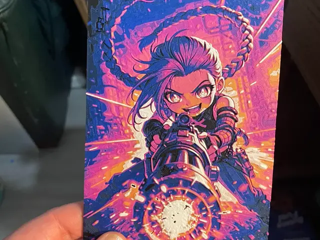 HueForge model: Chibi Jinx Hueforge by Advancedtechworldwide