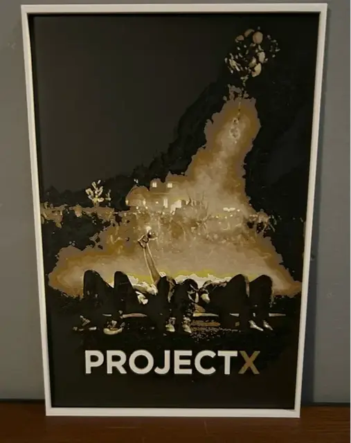 HueForge model: Hueforge Movie Frame - Project X - by JoDau