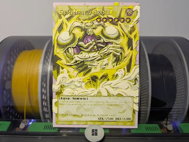 HueForge model: Summoned Skull Overframe Hueforge - Yugioh by Razel