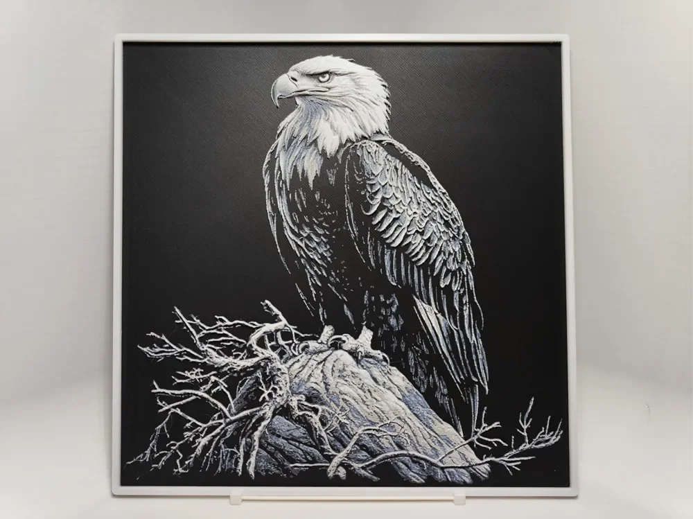 Bald Eagle - Hueforge by BeaN HueForge model: Bald Eagle - Hueforge by BeaN