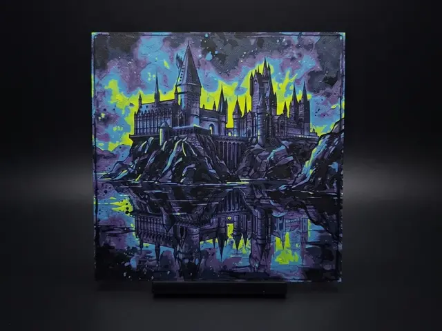Mystical Hogwarts - 3D Wall Art