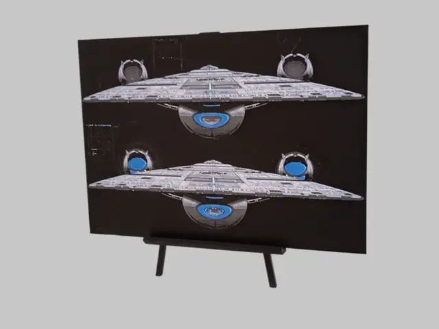 HueForge model: Star Trek Starship Sovereign Hueforge by 3DNesy