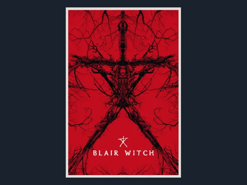 Blair Witch (Movie Poster - HueForge) by HugheCraft HueForge model: Blair Witch (Movie Poster - HueForge) by HugheCraft
