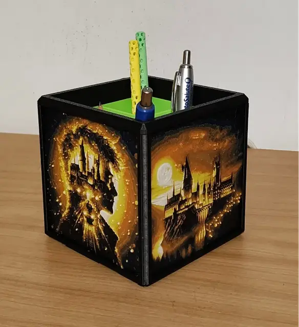 HueForge model: Harry Potter 100x100 for universal Pencil box by enricoRE
