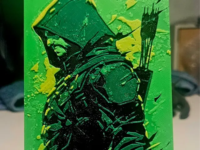 HueForge model: Green Arrow by Mano's 3d_Art