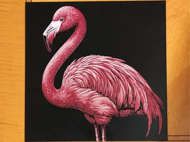 HueForge model: Flamingo - Hueforge by Sarge
