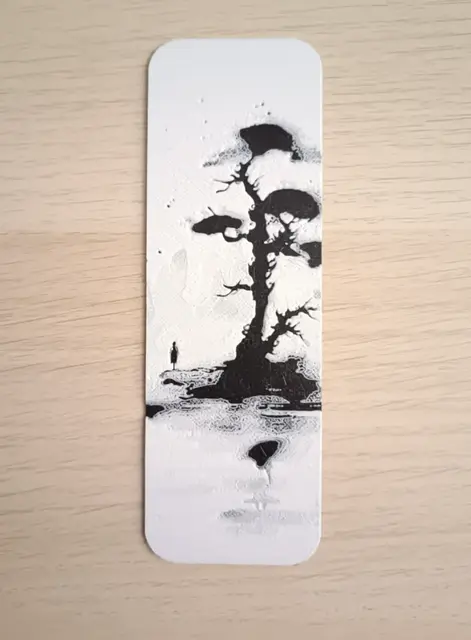 HueForge model: Fog Tree Bookmark by Atrus Design