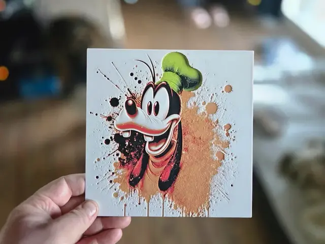 HueForge model: Graffiti Goofy Hueforge by 3Ree Printing