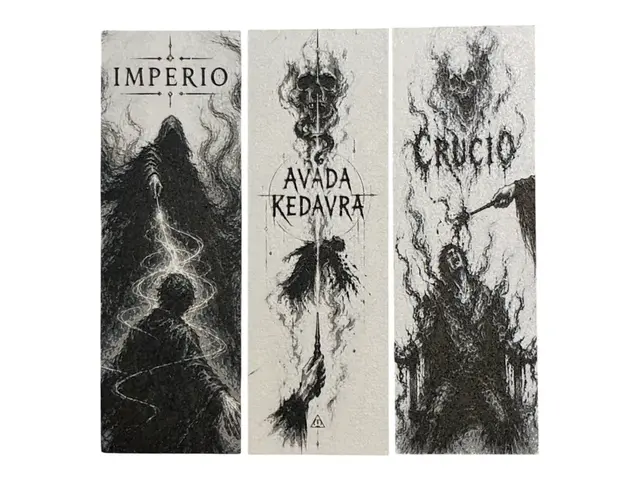 Harry Potter Unforgivable Curses Bookmarks
